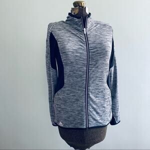 Adidas zip up athletic jacket